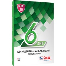 Sınav Yayınları 6. Sınıf Din Kültürü ve Ahlak Bilgisi Soru Bankası