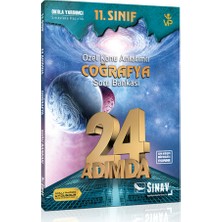 Sınav Yayınları 11. Sınıf Coğrafya 24 Adımda Özel Konu Anlatımlı Soru Bankası