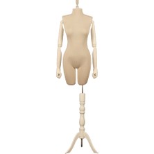 Manken İstanbul Pantalon Giyebilen Iğne Batabilen Ahşap Kollu Terzi Mankeni Vitrin Mankeni