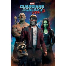 Maxi Poster Guardians Of The Galaxy 2 Characters In Space