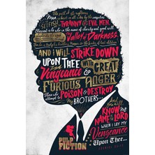 Maxi Poster Pulp Fiction (Ezekiel 25:17)