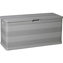 Toomax Multibox Elegance 280L Gri Bahçe Depolama Sandığı, Plastik Sandık