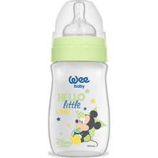 Wee Baby Geniş Ağızlı Biberon Yeşil 250 ml 0-6 Ay
