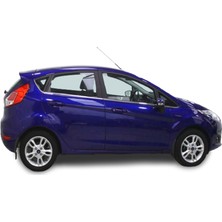 Blue Ford Fiesta Krom Cam Çıtası 8 Parça 2009-2018 Paslanmaz Blue-Oto