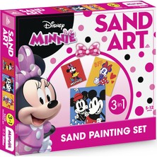 Red Castle Kum Boyama Aktivite Seti Minnie (3'ü 1 Arada_disney  YKL-102)