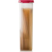 Tupperware Oval Kuru Gıda Spagetti Makarna Saklama Kabı