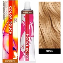 Wella Color Touch Saç Boyası 10/73 Çok Açık Kahve Altın Sarı 60ML