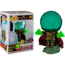 Funko Pop Marvel Spider-Man Far From Home Mysterio Glow Exclusive Figür