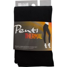 Penti Termal Kadın Siyah Içi Polar Esnek Tayt 1 Adet