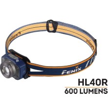 Fenix HL40R Kafa Feneri 600 Lümen Gri