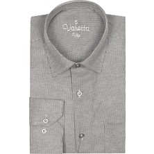 Varetta Erkek Gri Cepli Uzun Kol Gömlek