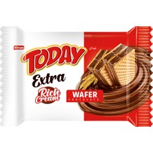 Elvan Today Extra Bol Kremalı Çikolatalı Gofret 50 gr x 24'lü