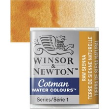 Winsor & Newton : Cotman Sulu Boya : Yarım Tablet : Raw Sienna 552