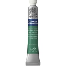 Winsor & Newton : Cotman Tüp Sulu Boya : 8 ml : Intense Green 329