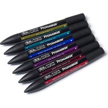 Winsor & Newton : Promarker Zengin Tonlar Seti 6 Renk