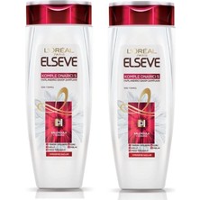 L'Oréal Paris Loreal Paris Elseve Komple Onarıcı 5 Yapılandırıcı Bakım Şampuanı 2x360 ml