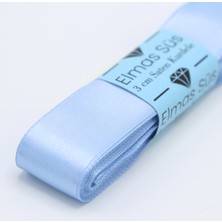 Elmas Süs Mavi Saten Kurdele (3 cm 10 M)