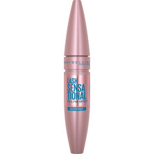 Maybelline New York Lash Sensational Yelpaze Etkili Suya Dayanıklı Siyah Maskara