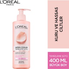 L'Oréal Paris Değerli Çiçekler Temizleme Sütü Kuru Ve Hassas Ciltler 400Ml