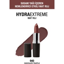 Maybelline New York Hydra Extreme Matte Nemlendirici Etkili Mat Ruj - 940 Chocolate Truffle - Kahverengi
