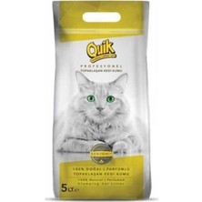 Quik  Pudralı İnce Topaklaşan Kedi Kumu  5 lt