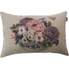 Belıeve Pansıes Goblen Kırlent 35*55 cm