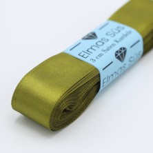 Elmas Süs Yağ Yeşili Saten Kurdele (3 cm 10 M)