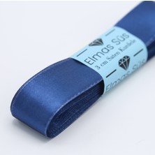 Elmas Süs Lacivert Saten Kurdele (3 cm 10 M)