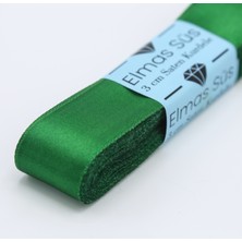 Elmas Süs Zümrüt Yeşili Saten Kurdele (3 cm 10 M)