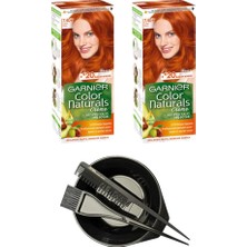 Garnier Color Naturals Saç Boyası 7.40 x 2+Saç Boyama Seti