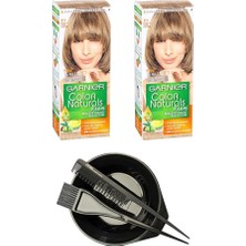 Garnier Color Naturals Saç Boyası 7.1 x 2+Saç Boyama Seti