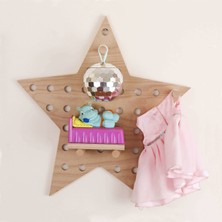Evodeko Yıldız Pegboard Açık Raf Sistemi