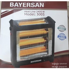 Bayersan 3003 2400 W Isıtıcı Soba