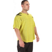 Big Sam Havlu Vücut Geliştirme Antrenman T-Shirt Gym Rag Top Big Sam 3297