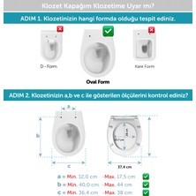 Aqua Bagno  Crown  Yavaş Kapanan Klozet Kapağı