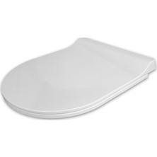 Aqua Bagno Roxy  Yavaş Kapanan Klozet Kapağı - Duroplast