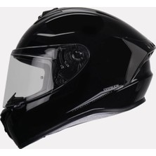 Axxis Kask Draken Solid Parlak Siyah