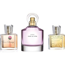 Avon Viva La Vita 50 ml Edp + Far Away 30 ml + Incandessence 30 ml Set