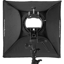 Godox 40X40 Tepe Flaş Softbox S-Type Dahil