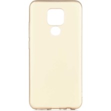 kilifone - General Mobile GM 20 - Kılıf Mat Soft Premier Silikon Kapak - Gold - T15342