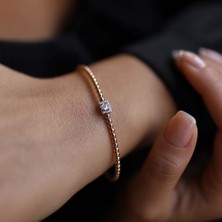 By Golden House Oktagon Pırlanta Top Top Bilezik