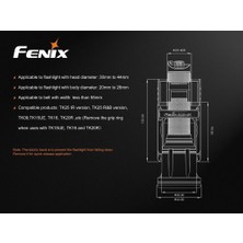 Fenix Alc-01 Fener Kemer Klipsi