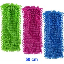 Makarna Mıkrofıber Dıkdortgen Mop 50 cm