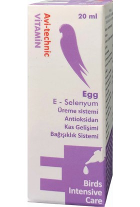 Avitechnic Egg / Kafes Kuşları Için Vit. E-Selenyum