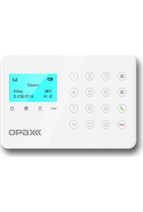 OPAX-575 Gprs Gsm Network Wifi Kablolu Kablosuz Alarm Paneli