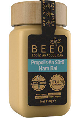 BEE'O Propolis + Arı Sütü + Ham Bal 190g