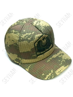 Seyhan Askeri Malzeme  Subay Kışlık Şapka Kamuflaj