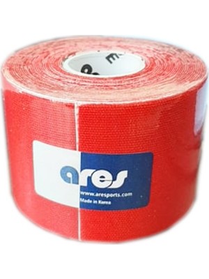Ares Uncut Kinesiotape Kırmızı Sporcu Bandajı
