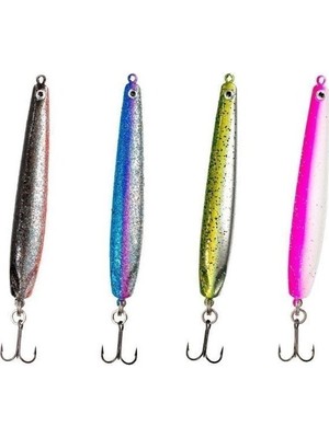 Fladen Escaping Herring 9.5 cm 22 gr Kaşık Renk: 01 Black Silver Glitter