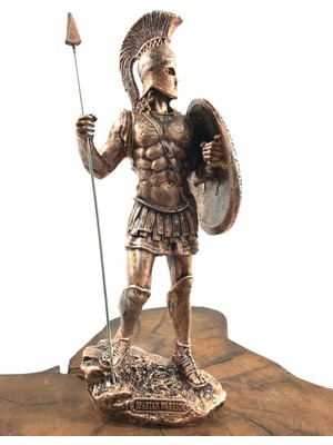 Otantik Hediyelik Spartan Savaşcı Heykel,mitolojik FIGÜR,300 Spartalı Biblo,spartalı Heykel,savaşçı Heykel,dekoratif Hediye